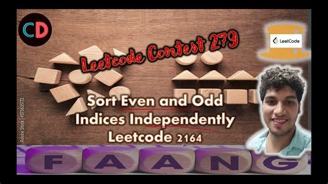 Sort Even and Odd Indices Independently .